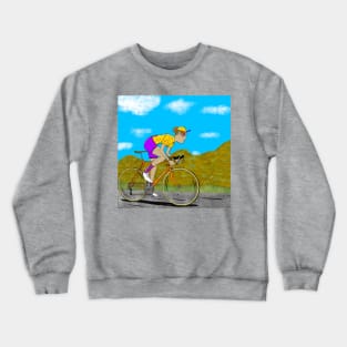 Road Cycling Nerd Crewneck Sweatshirt